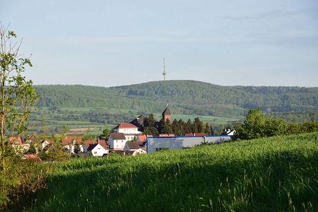 Renovierungsarbeiten am Pfarrhaus der Katholischen Kirchengemeinde Zierenberg